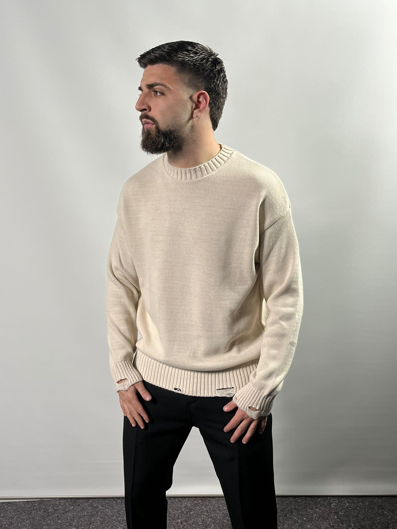 Maglione Con Rotture