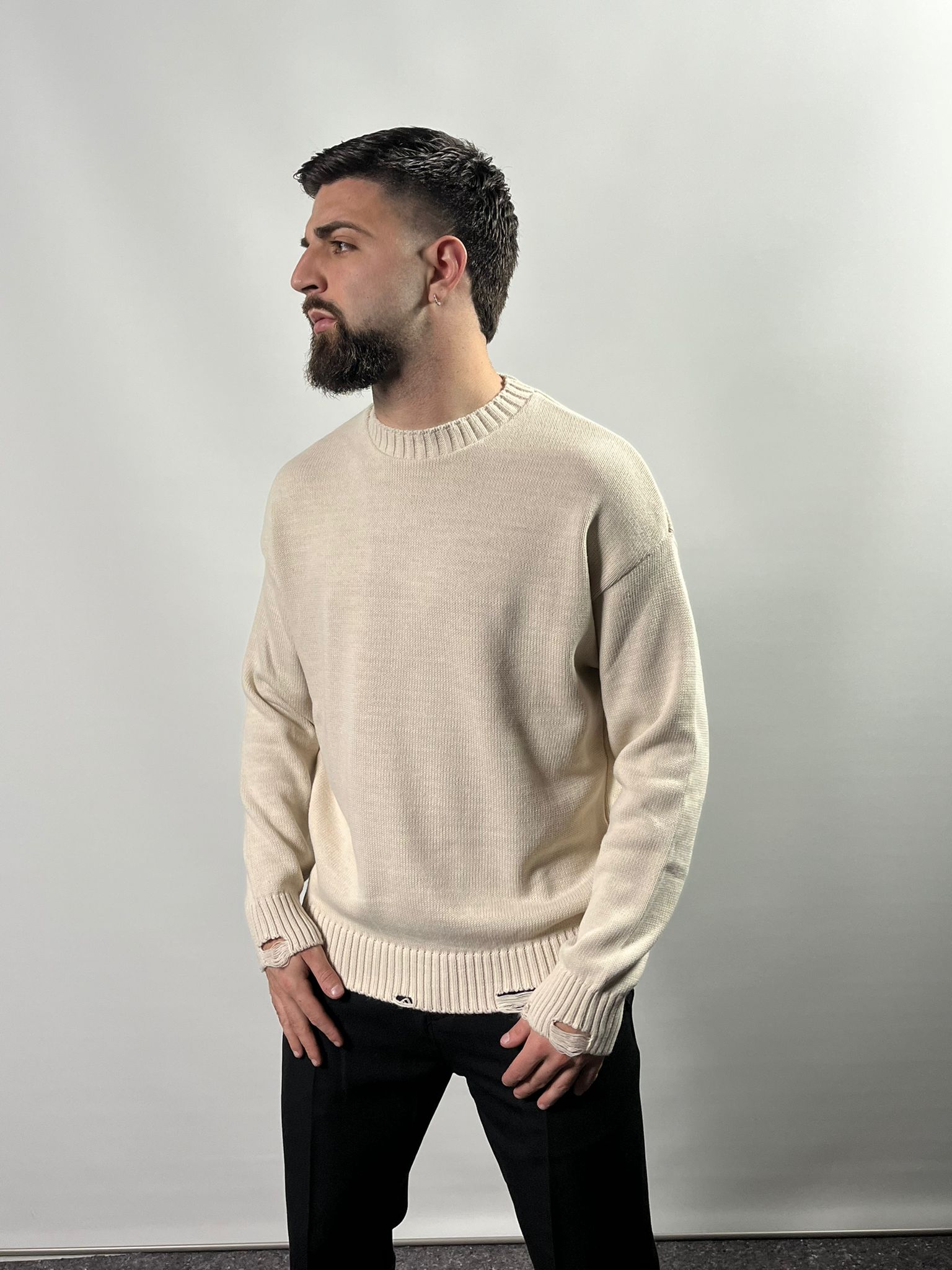 Maglione Con Rotture