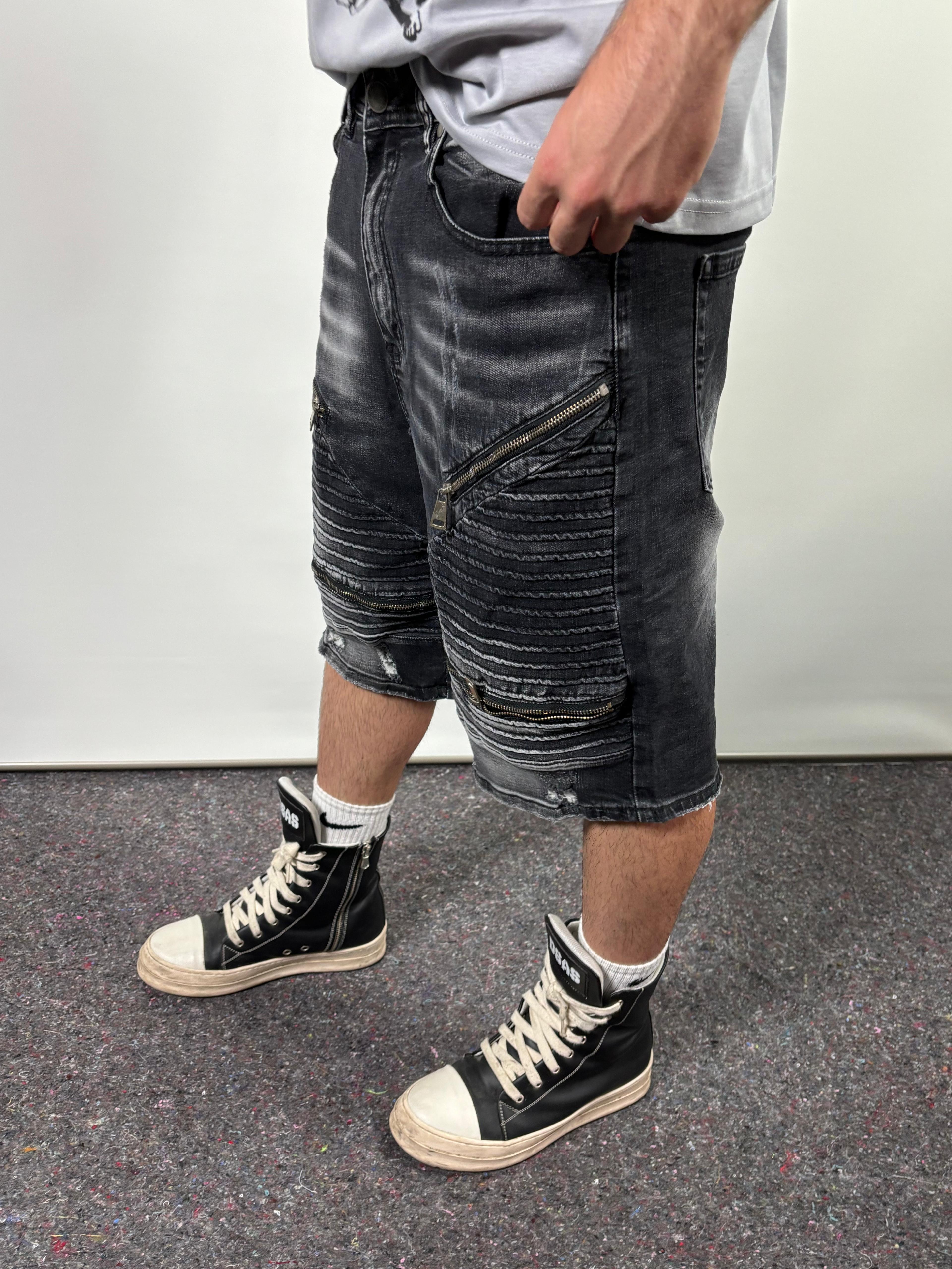 BIKER BLACK ZIP